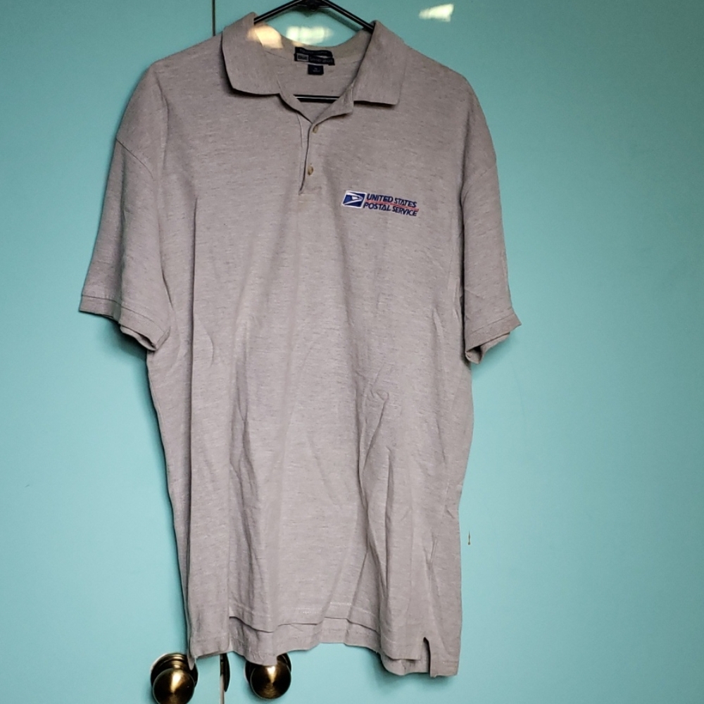 Blue Generation USPS Light Grey Polo Shirt